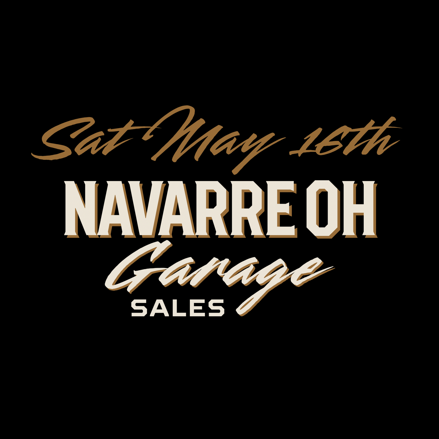 Navarre Oh Garage Sales Sat May 16th